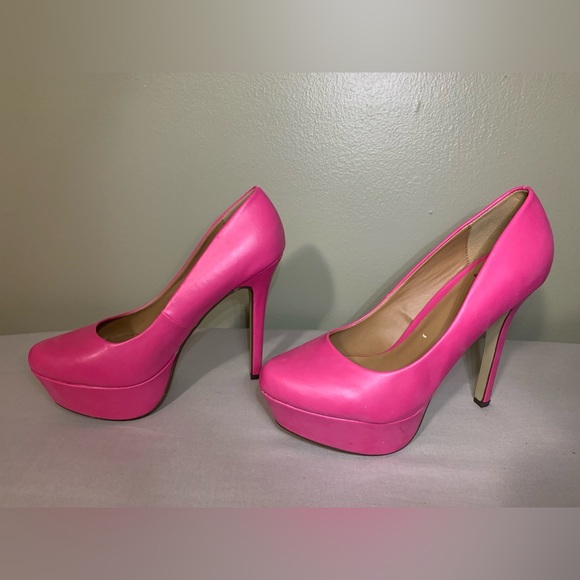 Women’s Delicious Platform Stilettos. Color: Fuschia. Size: 9. Never worn. - Picture 2 of 7